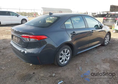 2025 Toyota Corolla Le from USA, damaged, VIN 5YFB4MDE6SP296080